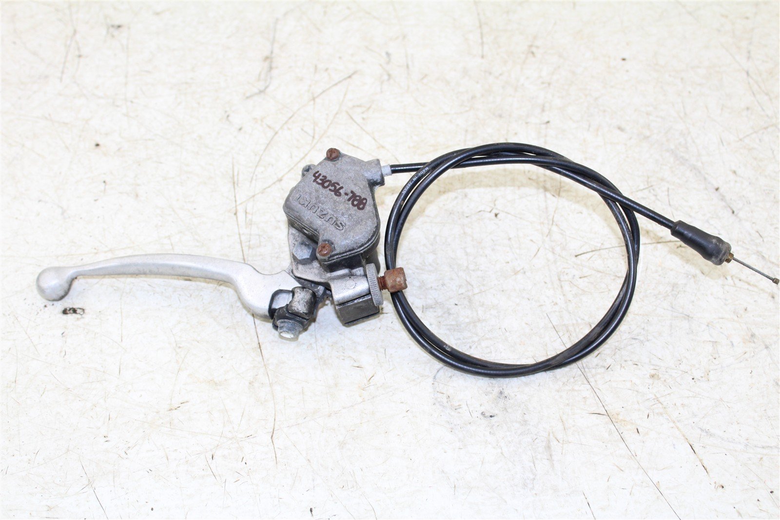 2003 Suzuki Quad Sport LT 80 Throttle Lever Housing w/ Cable 43056
