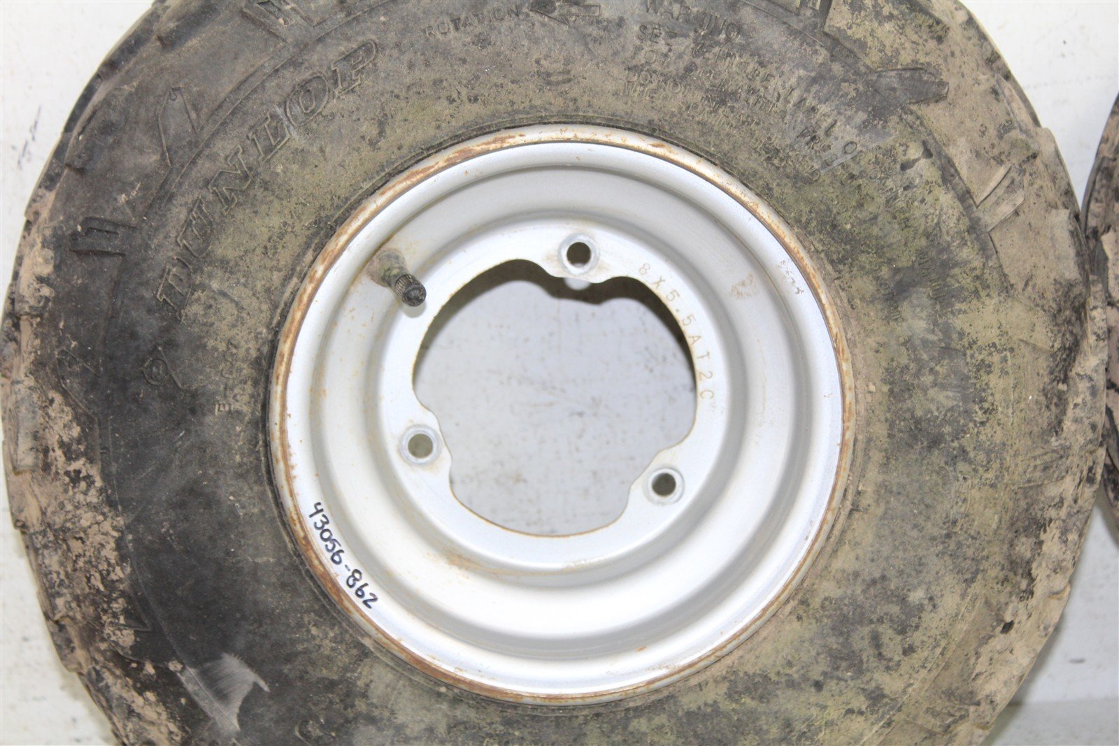 2003 Suzuki Quad Sport LT 80 Front Wheel Set Rims 43056