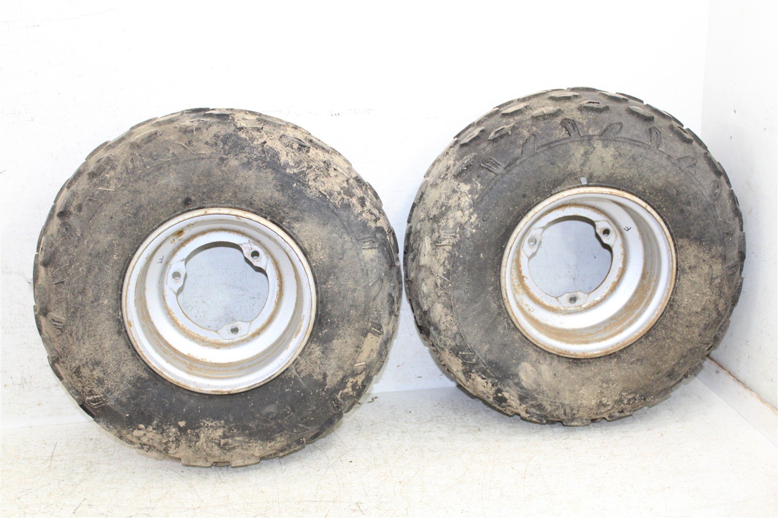 2003 Suzuki Quad Sport LT 80 Front Wheel Set Rims 43056