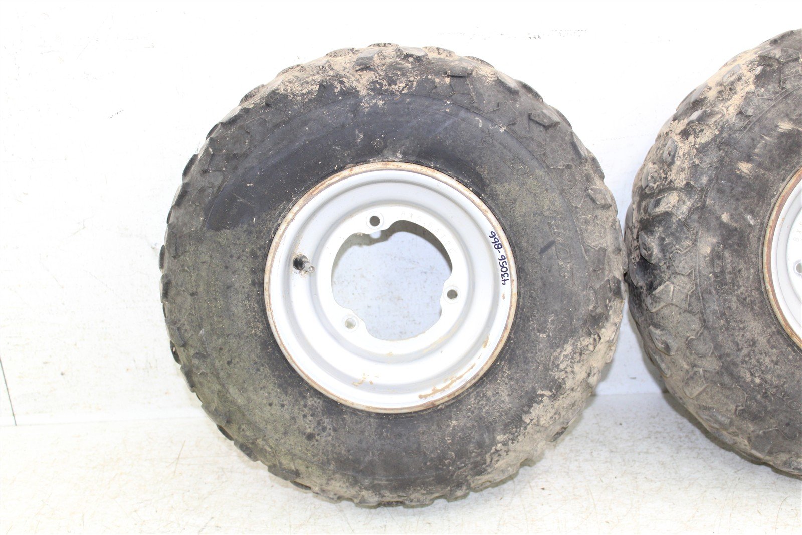 2003 Suzuki Quad Sport LT 80 Rear Wheel Set Rims 43056
