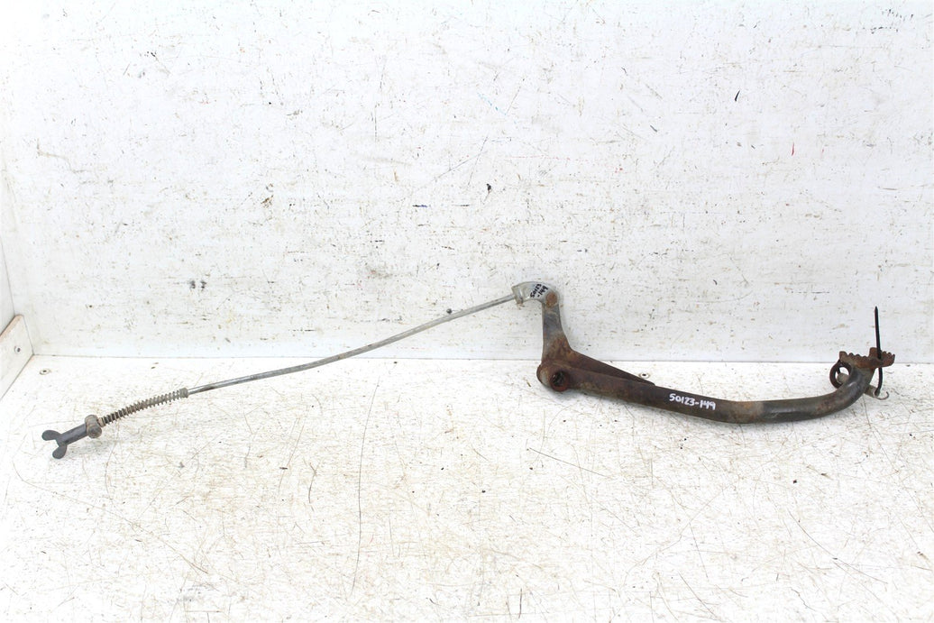 2003 Yamaha Raptor 80 Rear Brake Pedal w/ Push Rod 50123