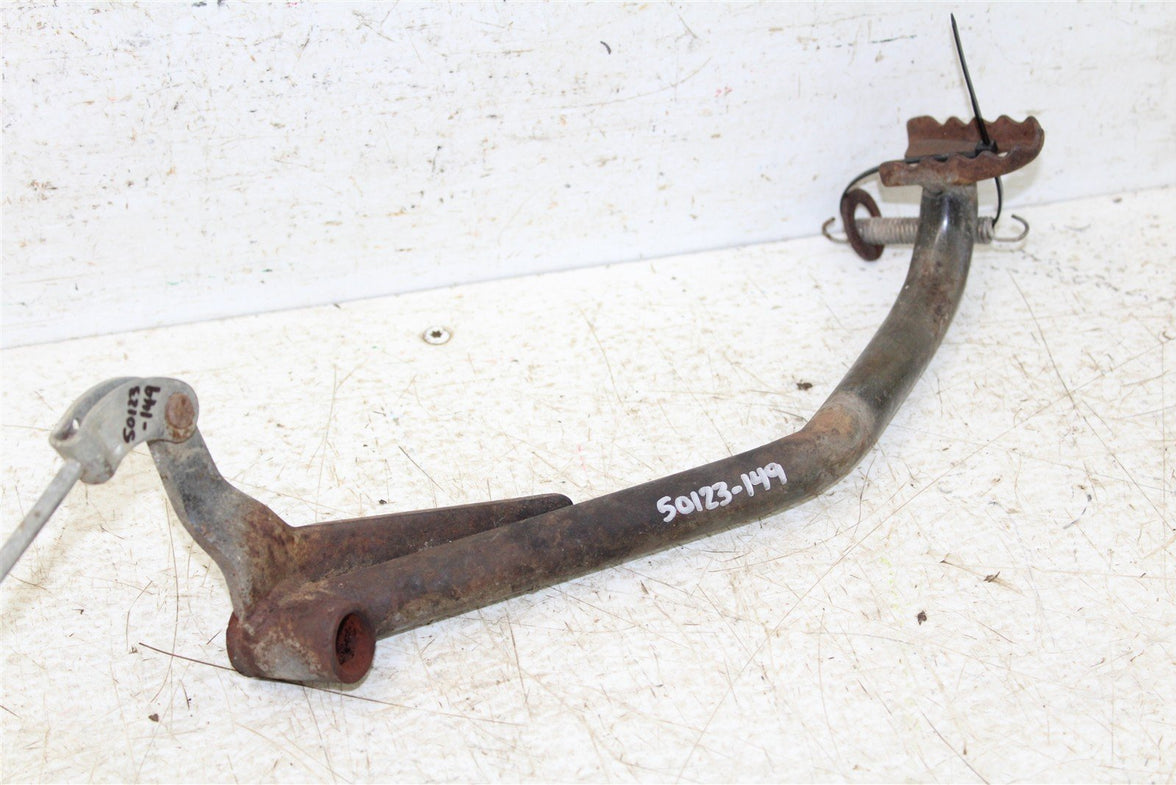2003 Yamaha Raptor 80 Rear Brake Pedal w/ Push Rod 50123