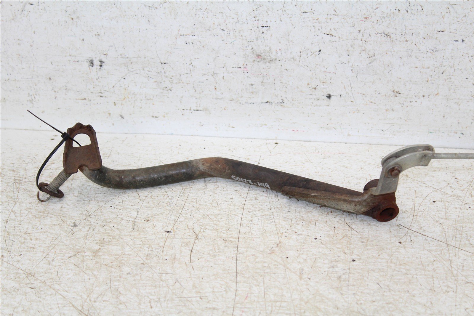 2003 Yamaha Raptor 80 Rear Brake Pedal w/ Push Rod 50123