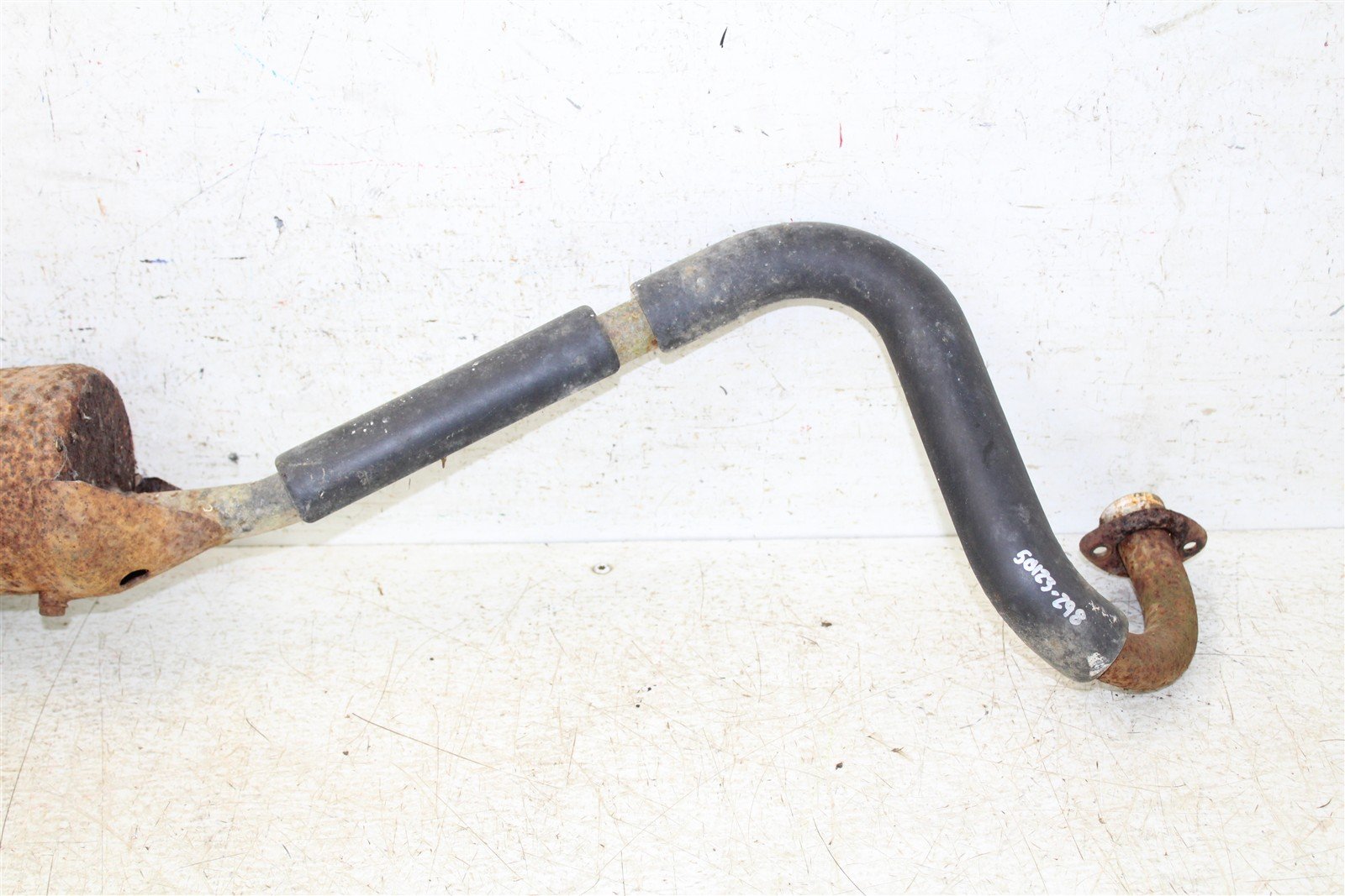2003 Yamaha Raptor 80 Exhaust Head Pipe Silencer Muffler 50123