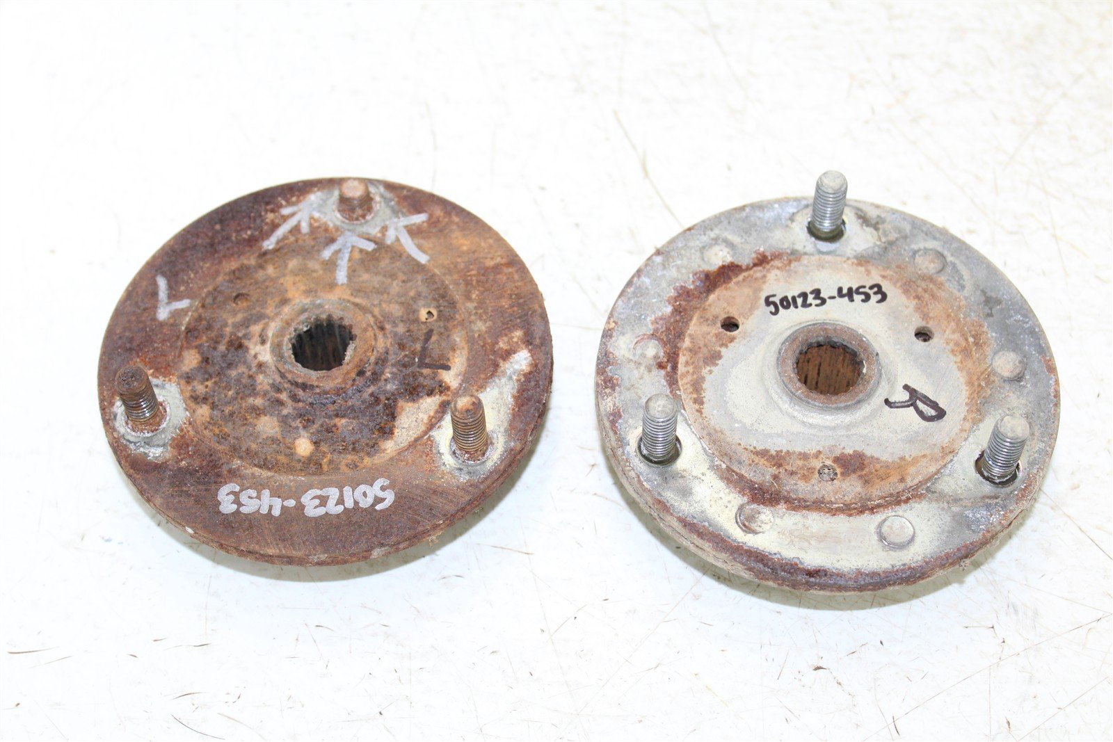 2003 Yamaha Raptor 80 Rear Hubs Wheel Mounts 50123