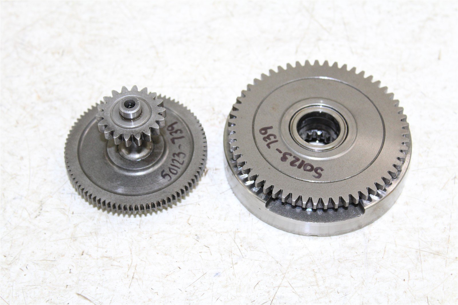 2003 Yamaha Raptor 80 Starter Motor Limiter Reduction Gears 50123