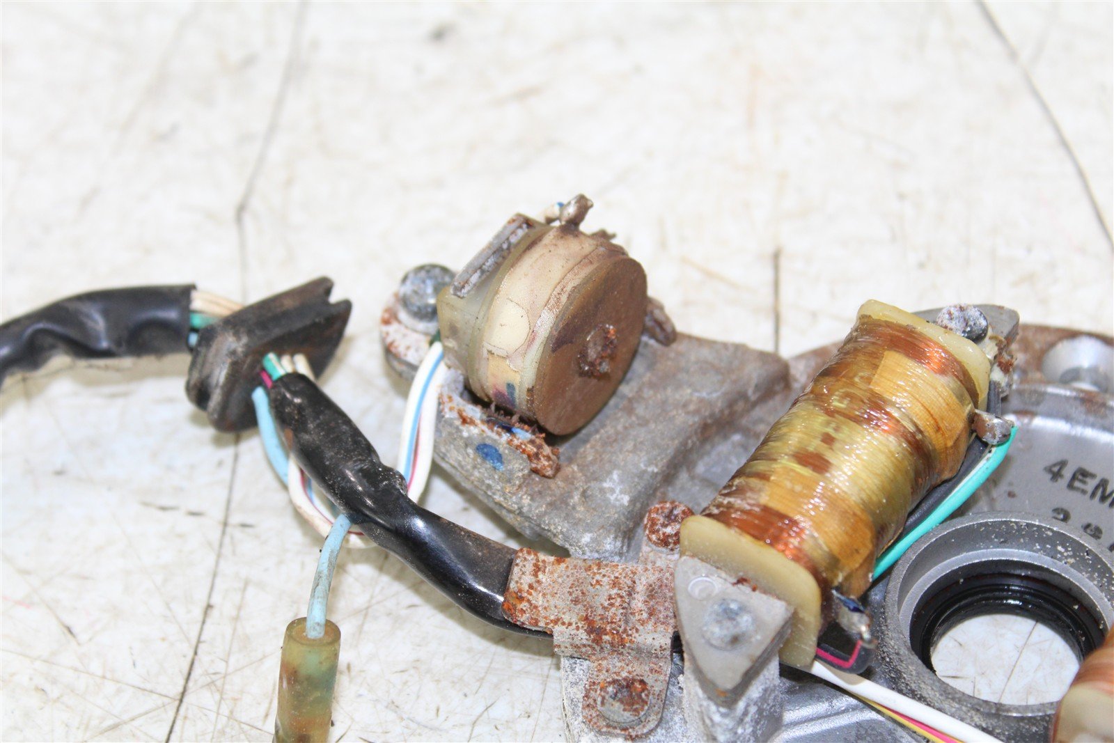2003 Yamaha Raptor 80 Stator Magneto Generator Coil 50123