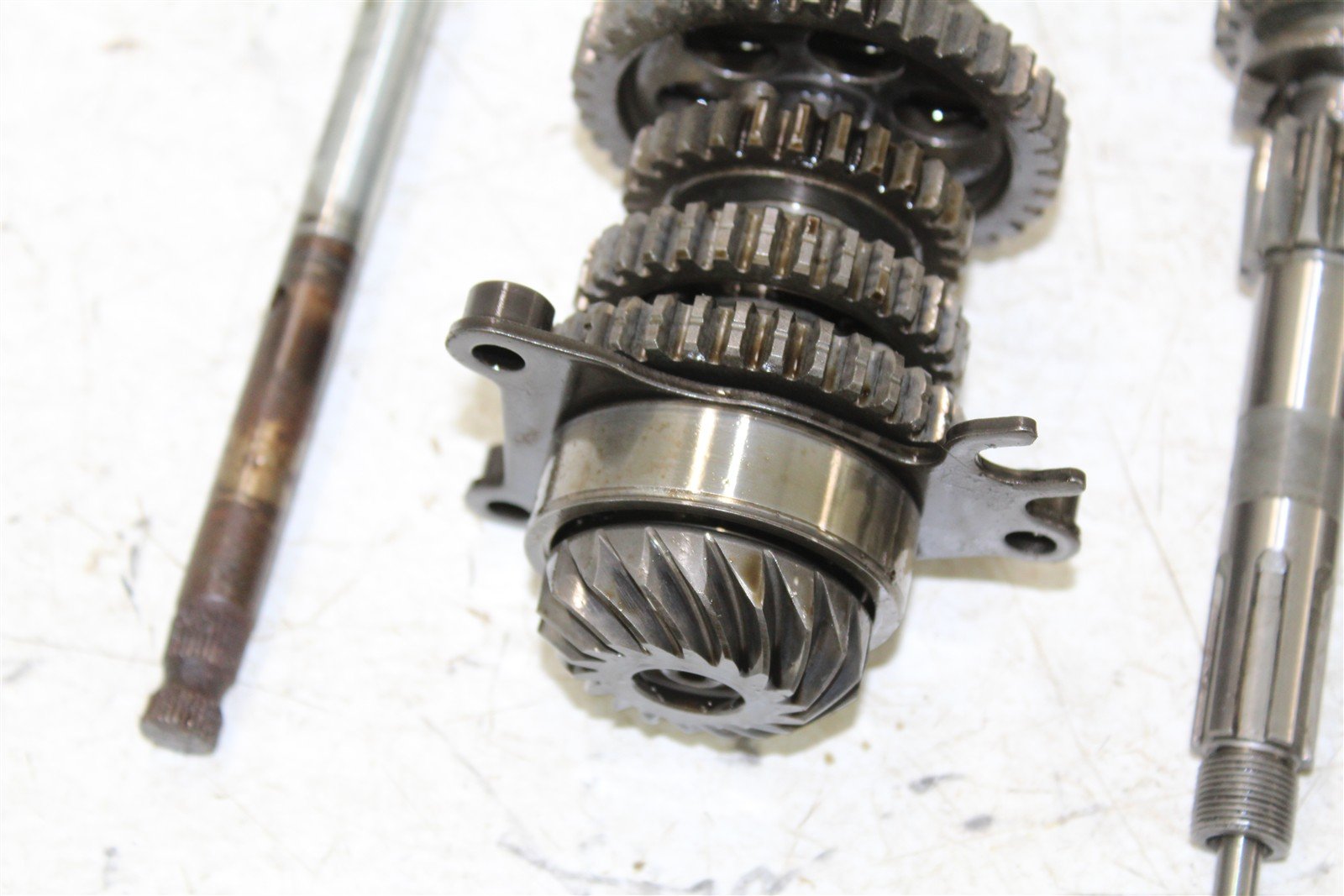 2003 Yamaha Raptor 80 Transmission Gears Shift Shaft Forks Drum 50123