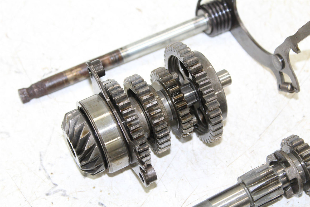 2003 Yamaha Raptor 80 Transmission Gears Shift Shaft Forks Drum 50123