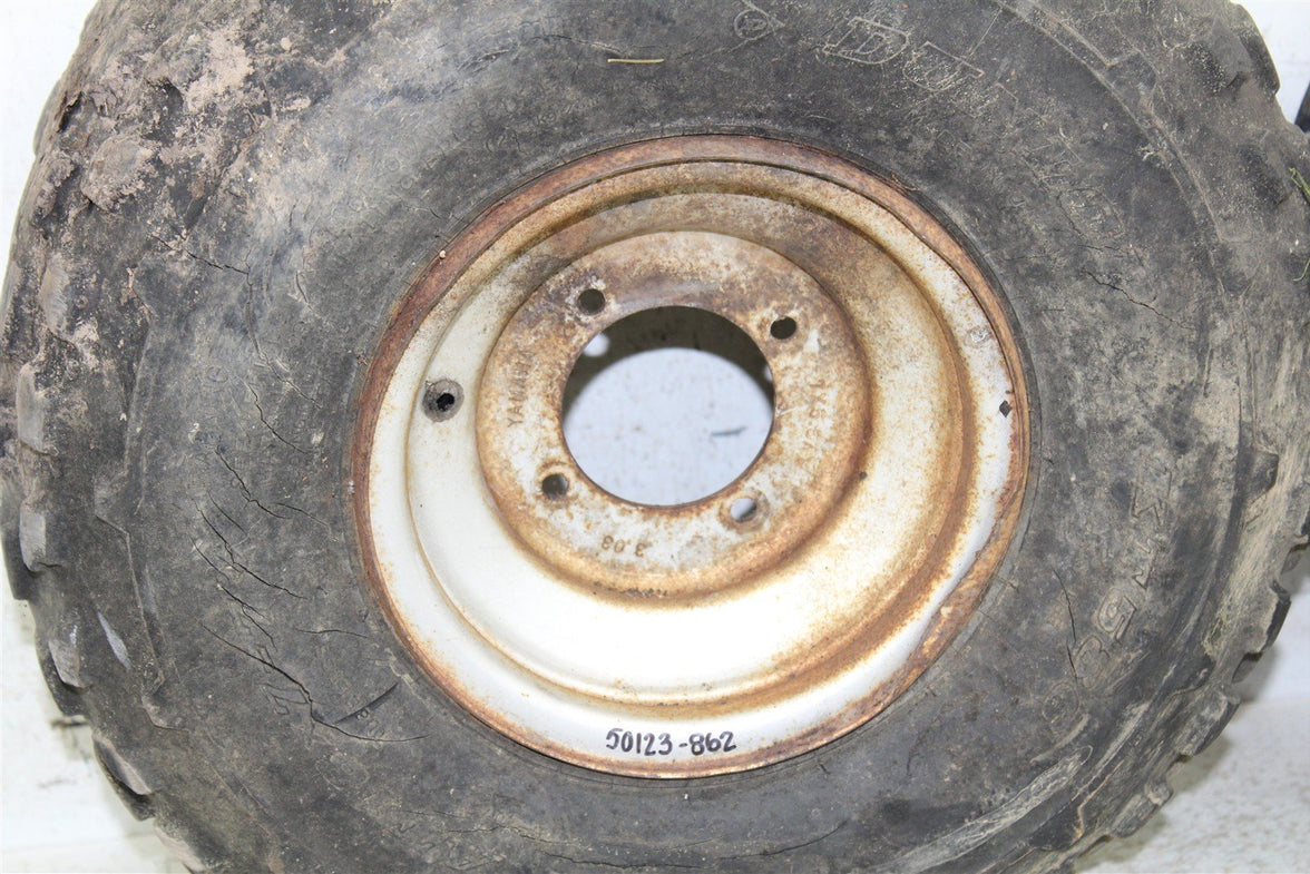 2003 Yamaha Raptor 80 Front Wheel Set Rims 50123