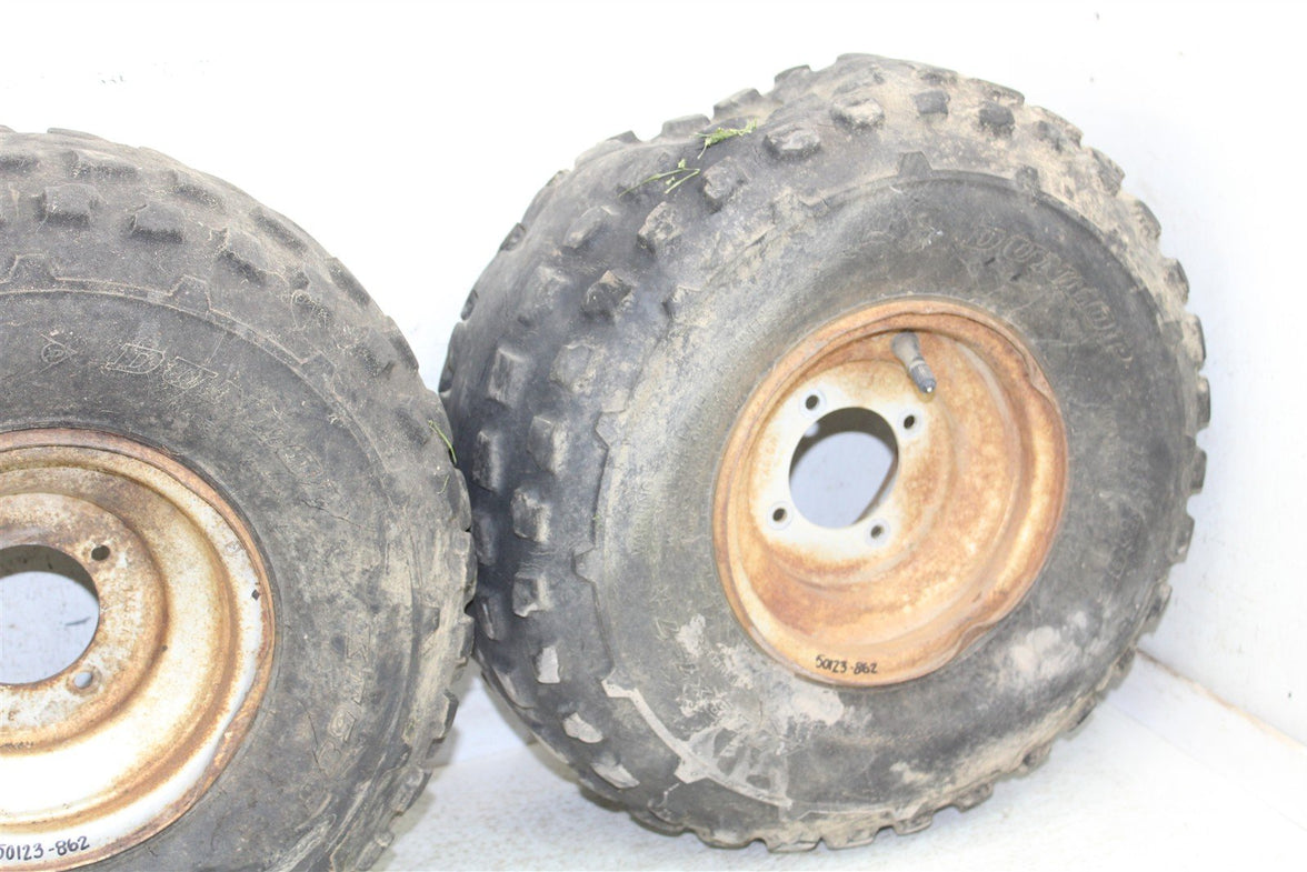 2003 Yamaha Raptor 80 Front Wheel Set Rims 50123