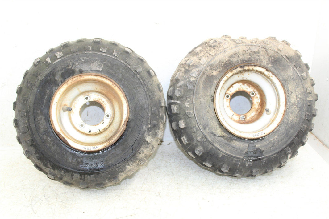 2003 Yamaha Raptor 80 Rear Wheel Set Rims 50123