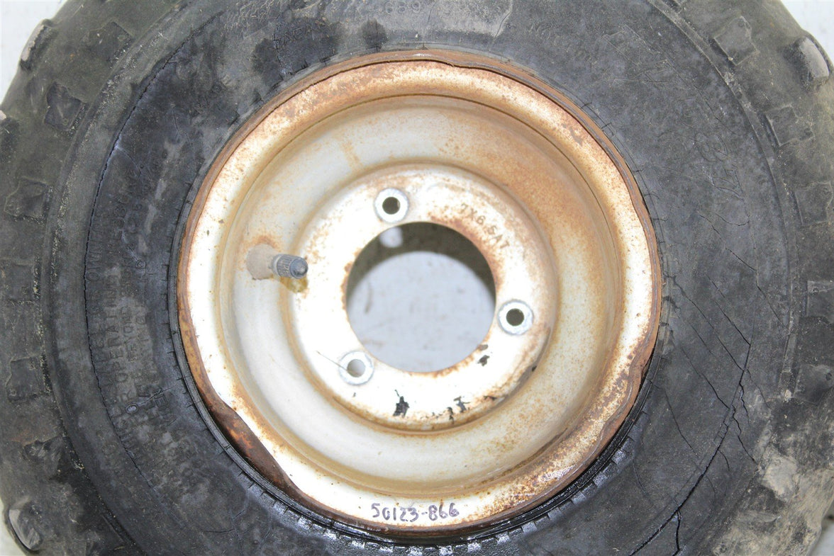 2003 Yamaha Raptor 80 Rear Wheel Set Rims 50123
