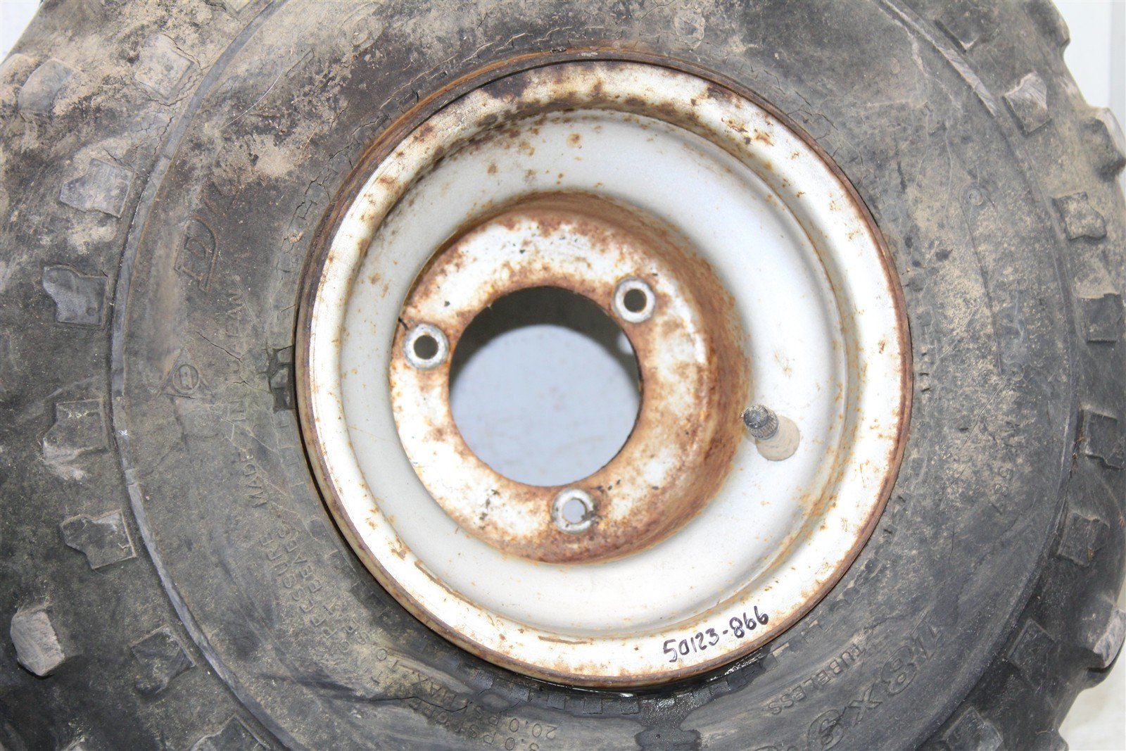 2003 Yamaha Raptor 80 Rear Wheel Set Rims 50123