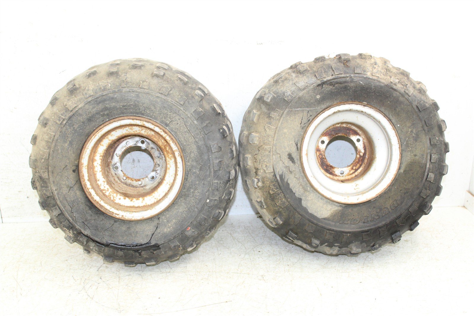 2003 Yamaha Raptor 80 Rear Wheel Set Rims 50123