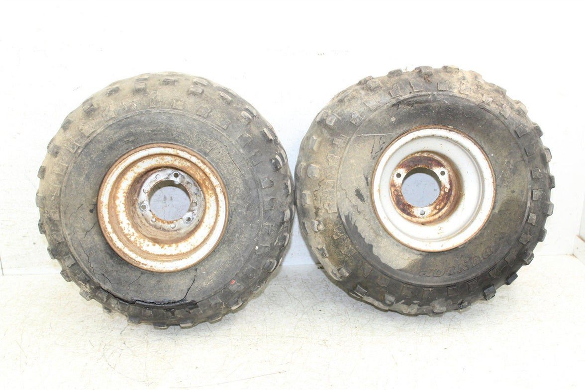 2003 Yamaha Raptor 80 Rear Wheel Set Rims 50123
