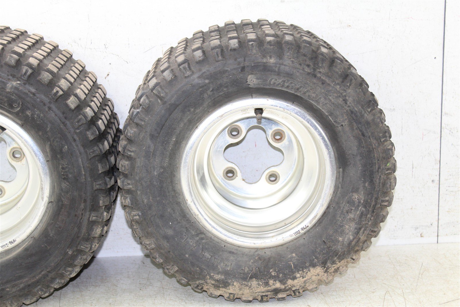 2002 Honda TRX 300EX Rear Wheel Set Rims 11112