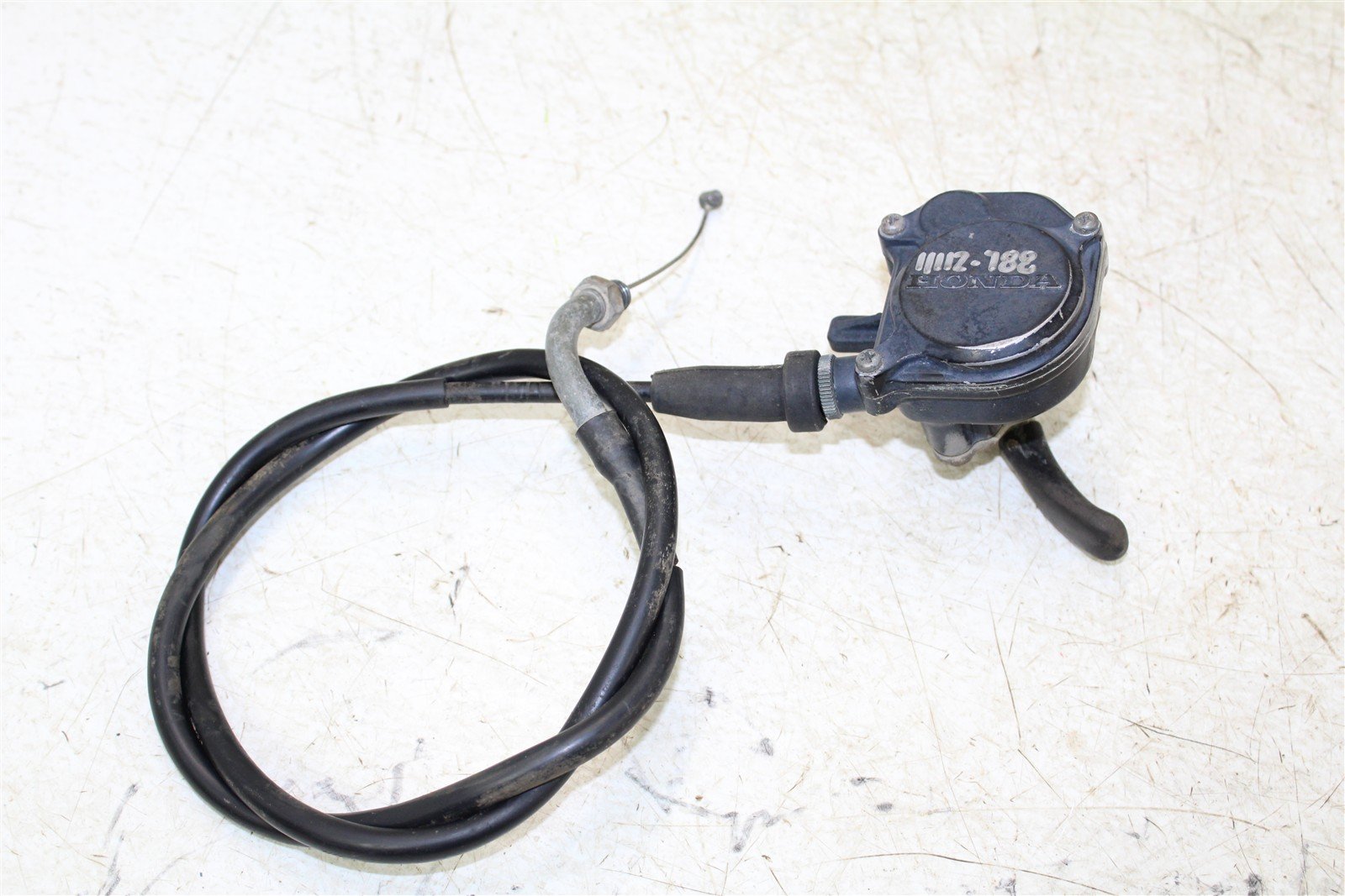2002 Honda TRX 300EX Throttle Lever Housing w/ Cable 11112