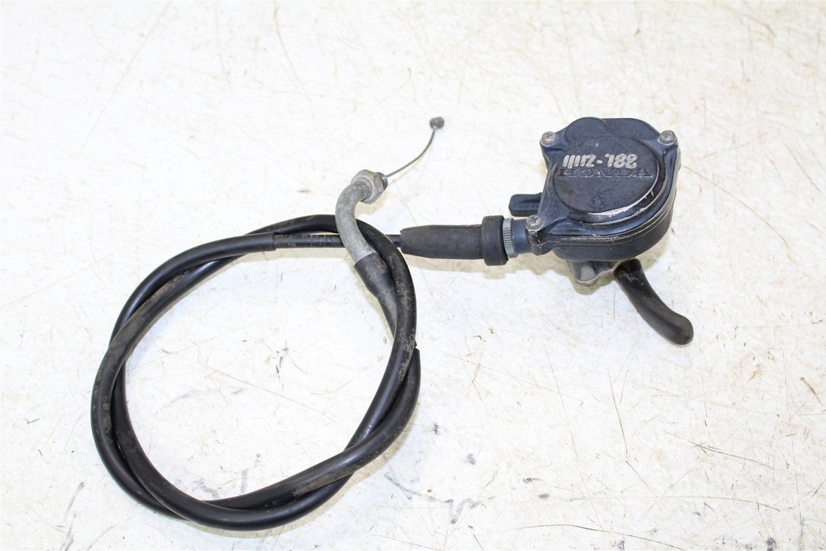 2002 Honda TRX 300EX Throttle Lever Housing w/ Cable 11112