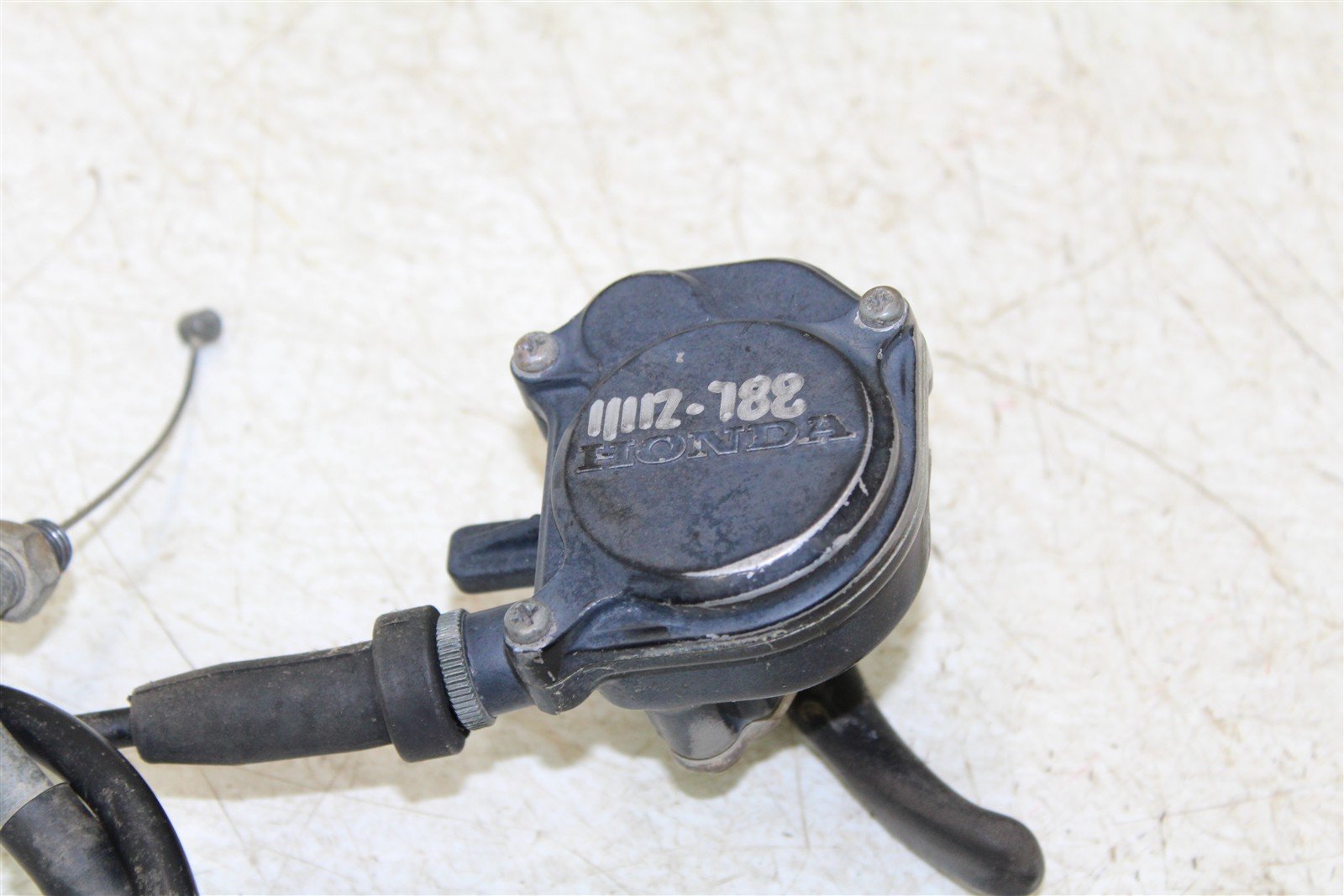 2002 Honda TRX 300EX Throttle Lever Housing w/ Cable 11112