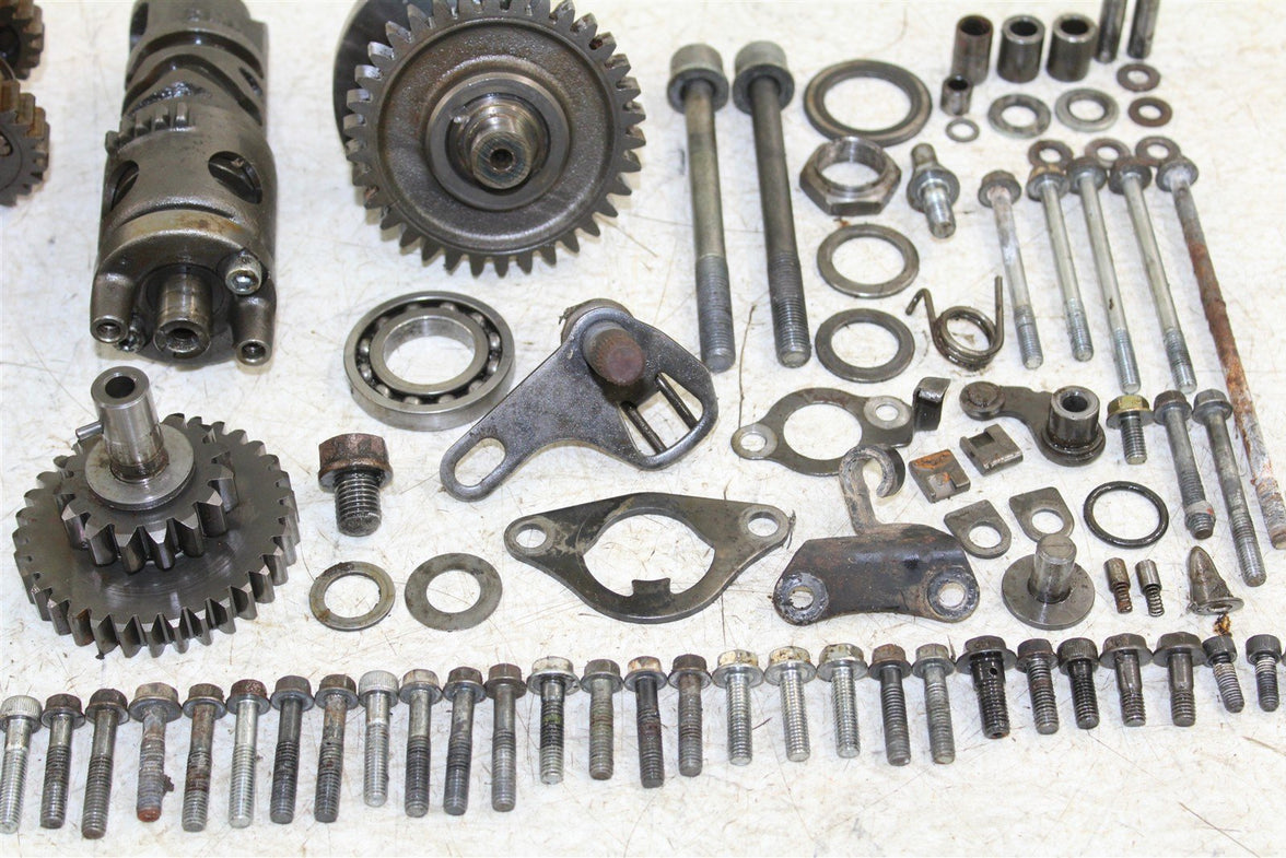 2002 Honda TRX 300EX Transmission Gears Shift Shaft Forks Drum 11112