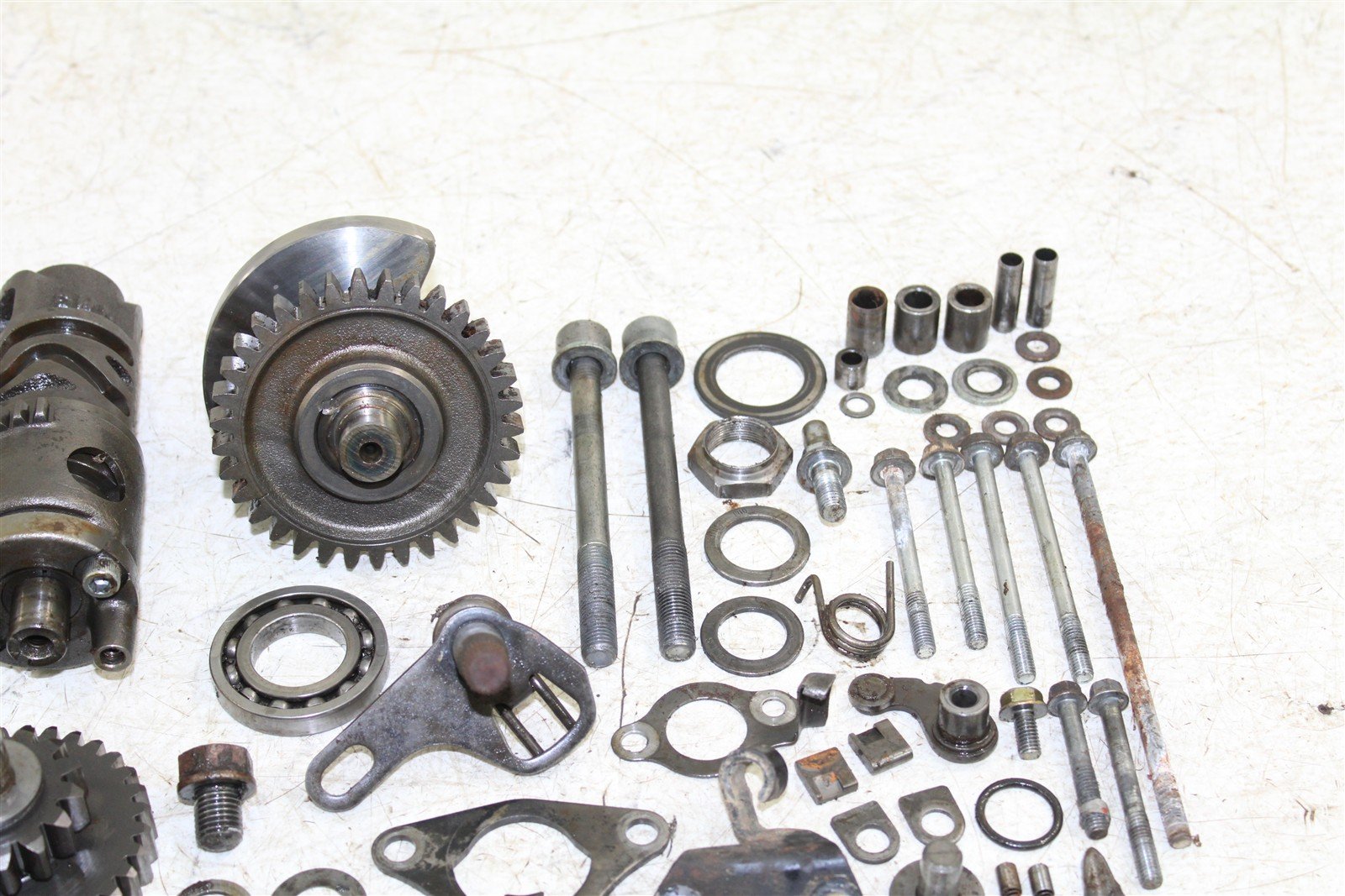 2002 Honda TRX 300EX Transmission Gears Shift Shaft Forks Drum 11112