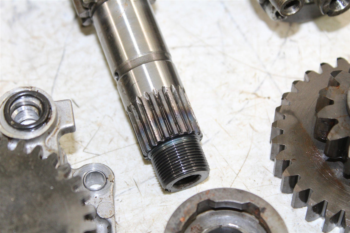 2002 Honda TRX 300EX Transmission Gears Shift Shaft Forks Drum 11112