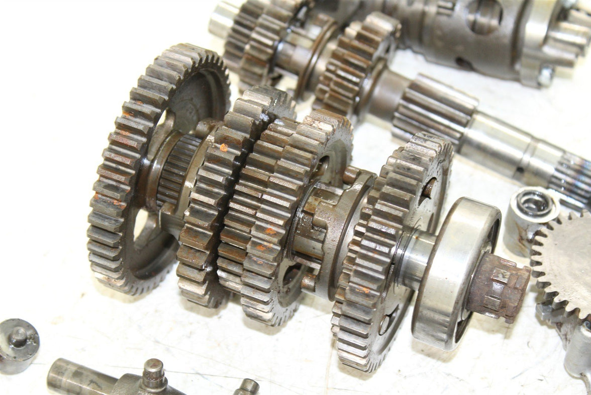 2002 Honda TRX 300EX Transmission Gears Shift Shaft Forks Drum 11112