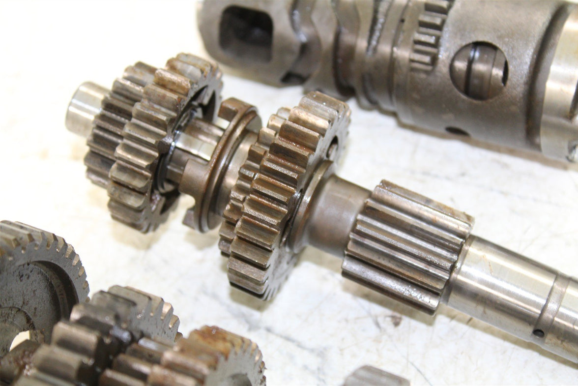 2002 Honda TRX 300EX Transmission Gears Shift Shaft Forks Drum 11112