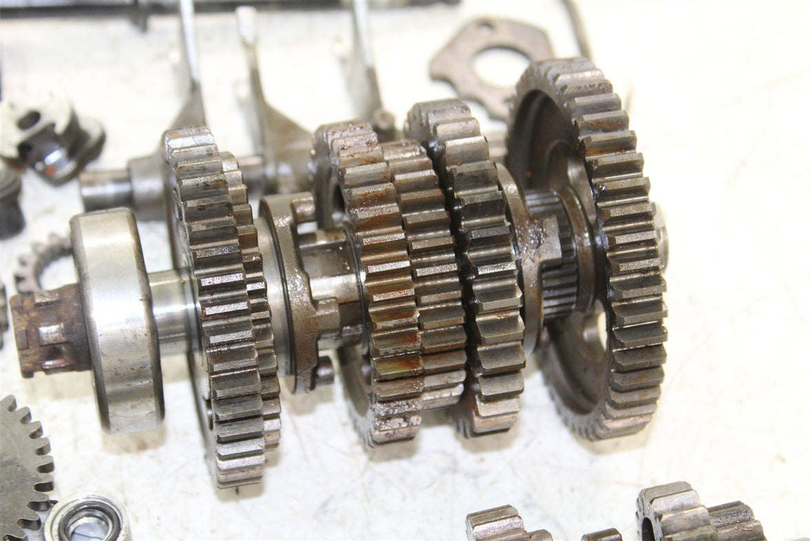2002 Honda TRX 300EX Transmission Gears Shift Shaft Forks Drum 11112
