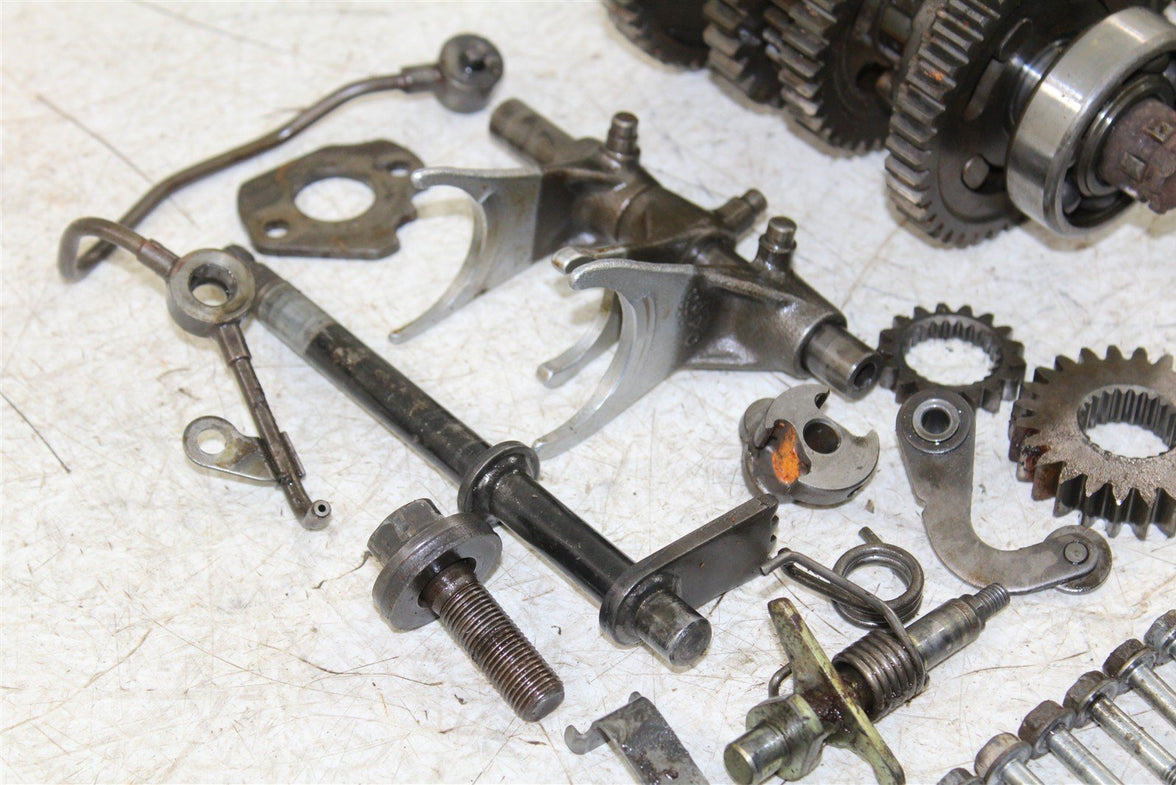2002 Honda TRX 300EX Transmission Gears Shift Shaft Forks Drum 11112