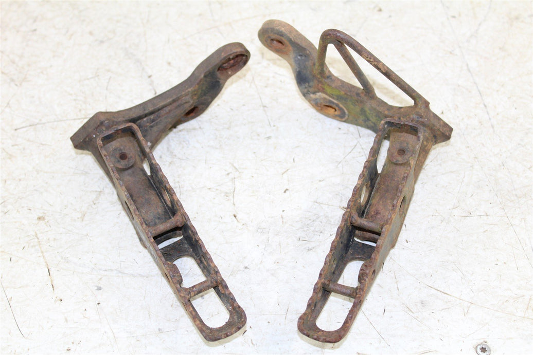 2002 Honda TRX 300EX Foot Pegs Rests Set Left Right 11112
