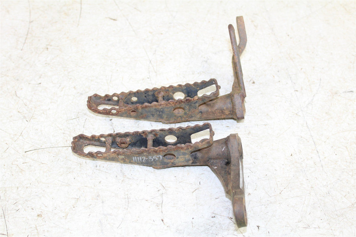 2002 Honda TRX 300EX Foot Pegs Rests Set Left Right 11112