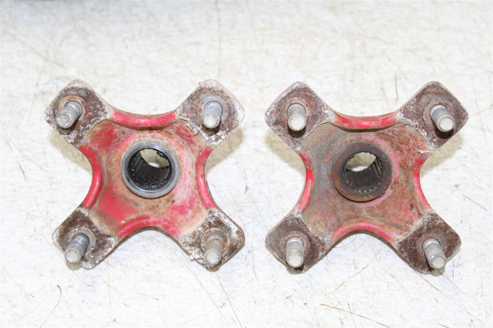 2002 Honda TRX 300EX Rear Hubs Wheel Mounts 11112