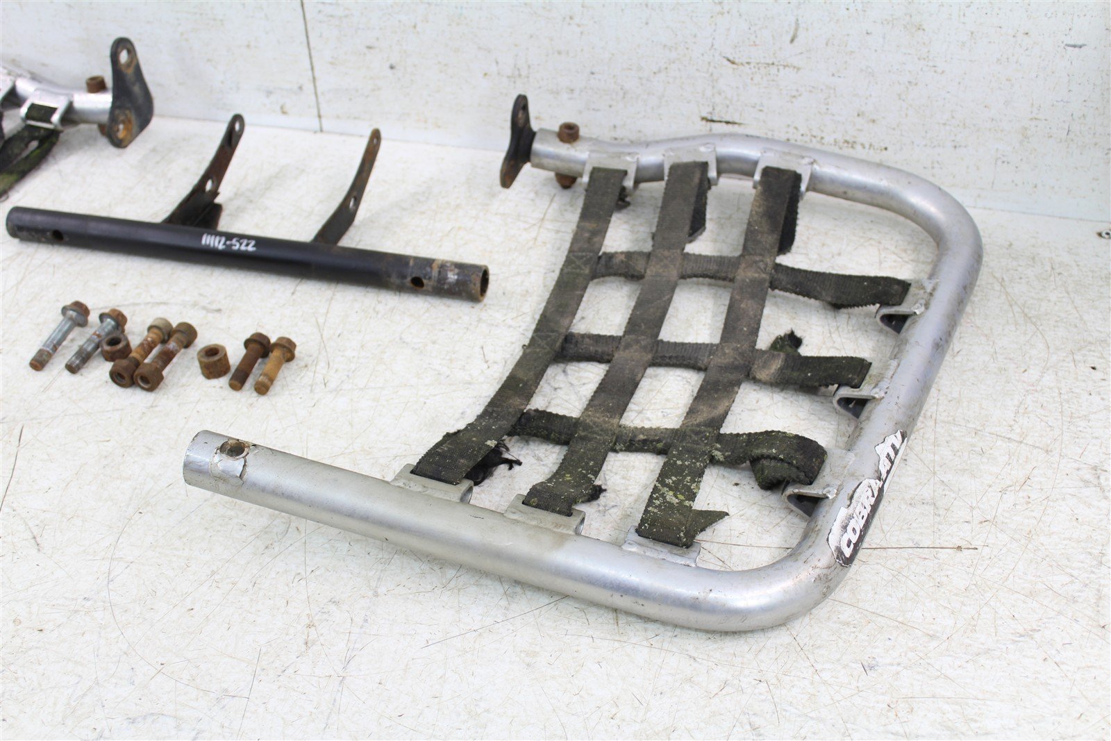 2002 Honda TRX 300EX Cobra Nerf Bars Pegs Left Right Guards 11112