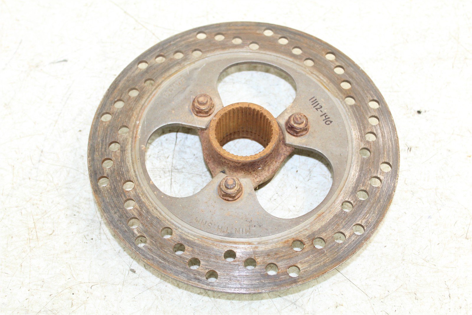 2002 Honda TRX 300EX Rear Brake Rotor Mount Hub w/ Disc 11112