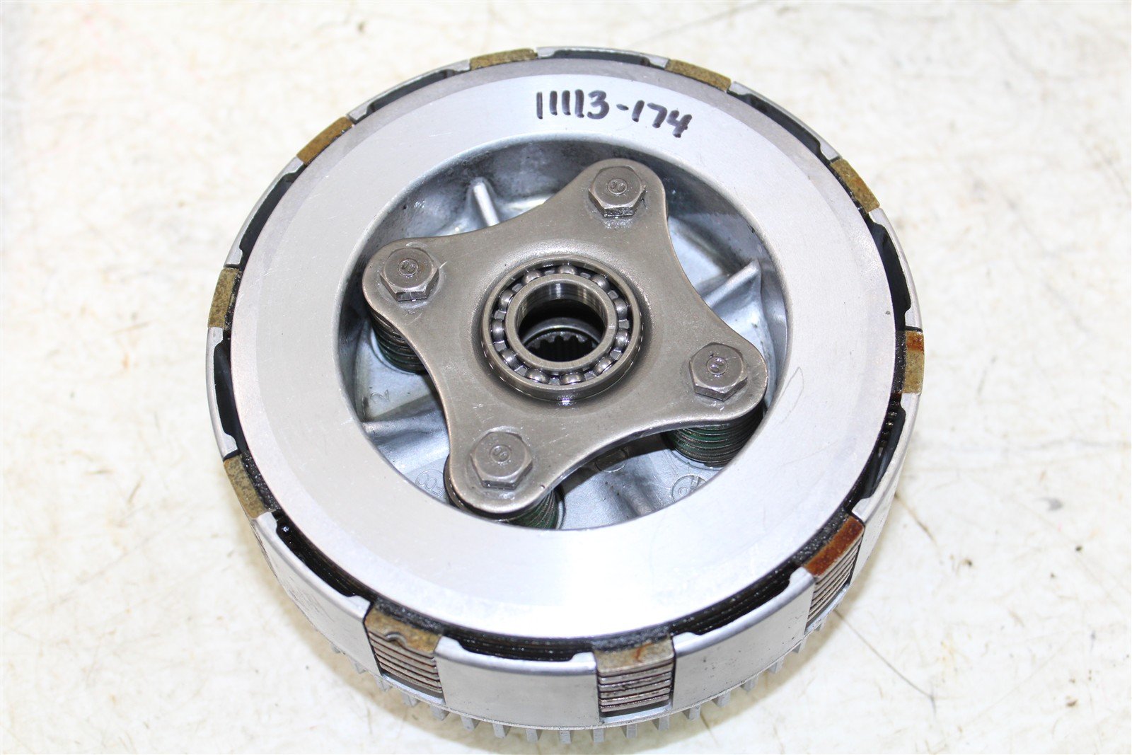 1988 Honda Fourtrax 300 4x4 Clutch Basket Inner Hub Pressure Plate 11113