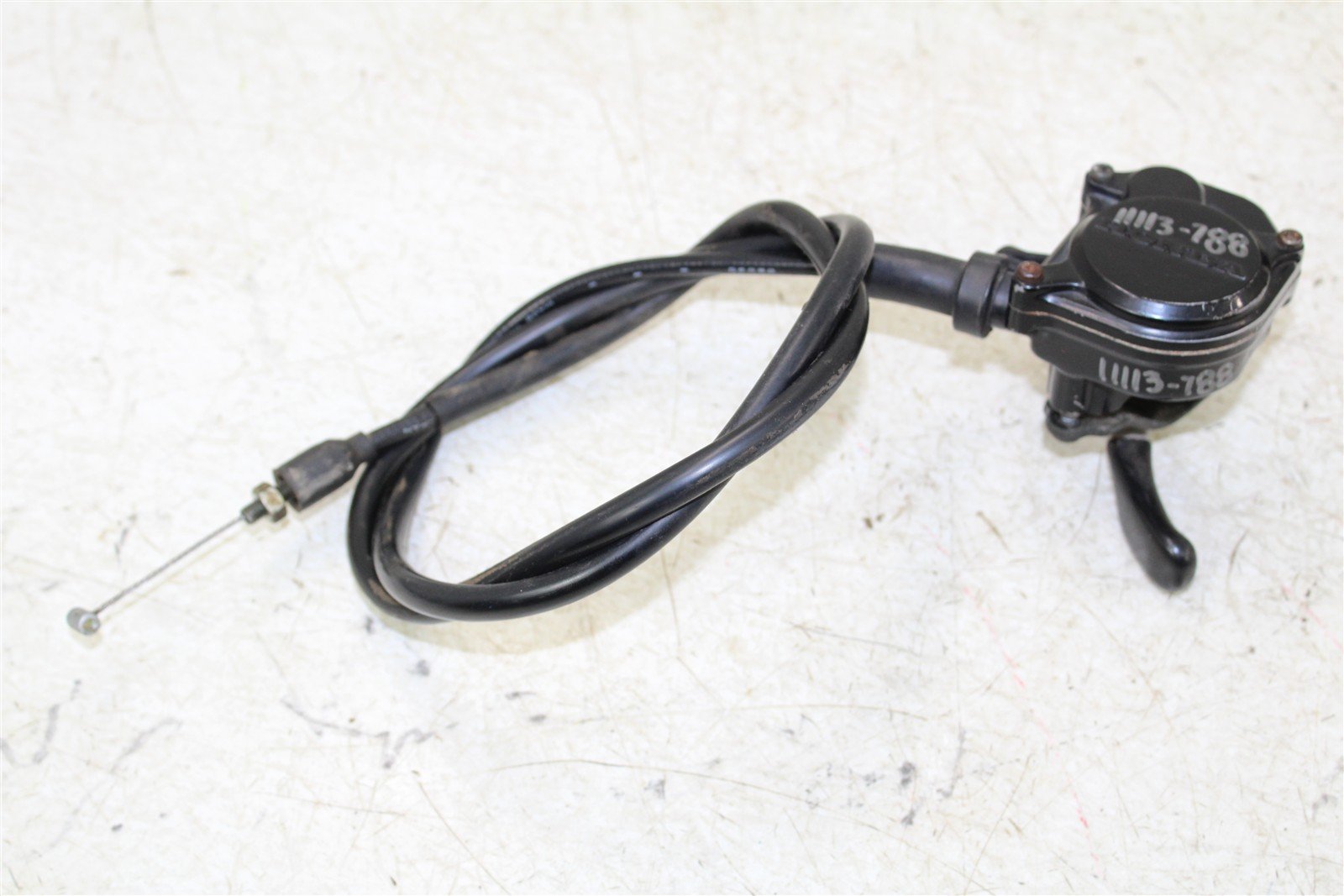 1988 Honda Fourtrax 300 4x4 Throttle Lever Housing w/ Cable 11113