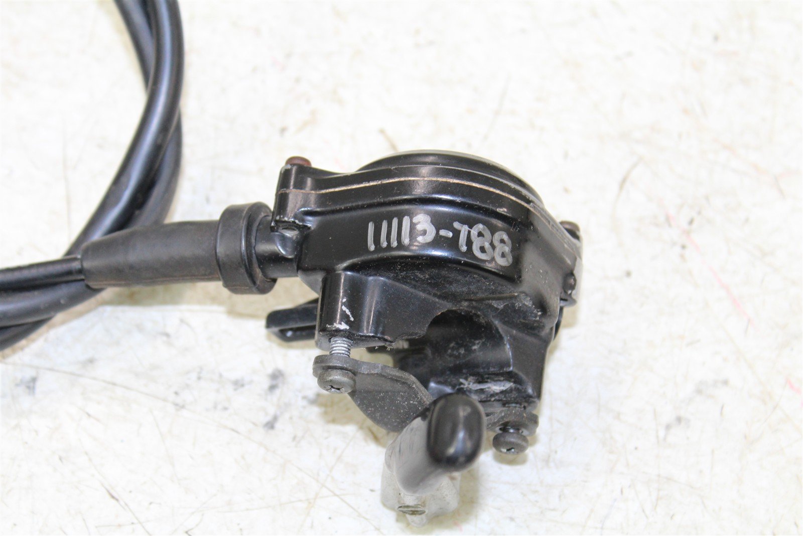 1988 Honda Fourtrax 300 4x4 Throttle Lever Housing w/ Cable 11113