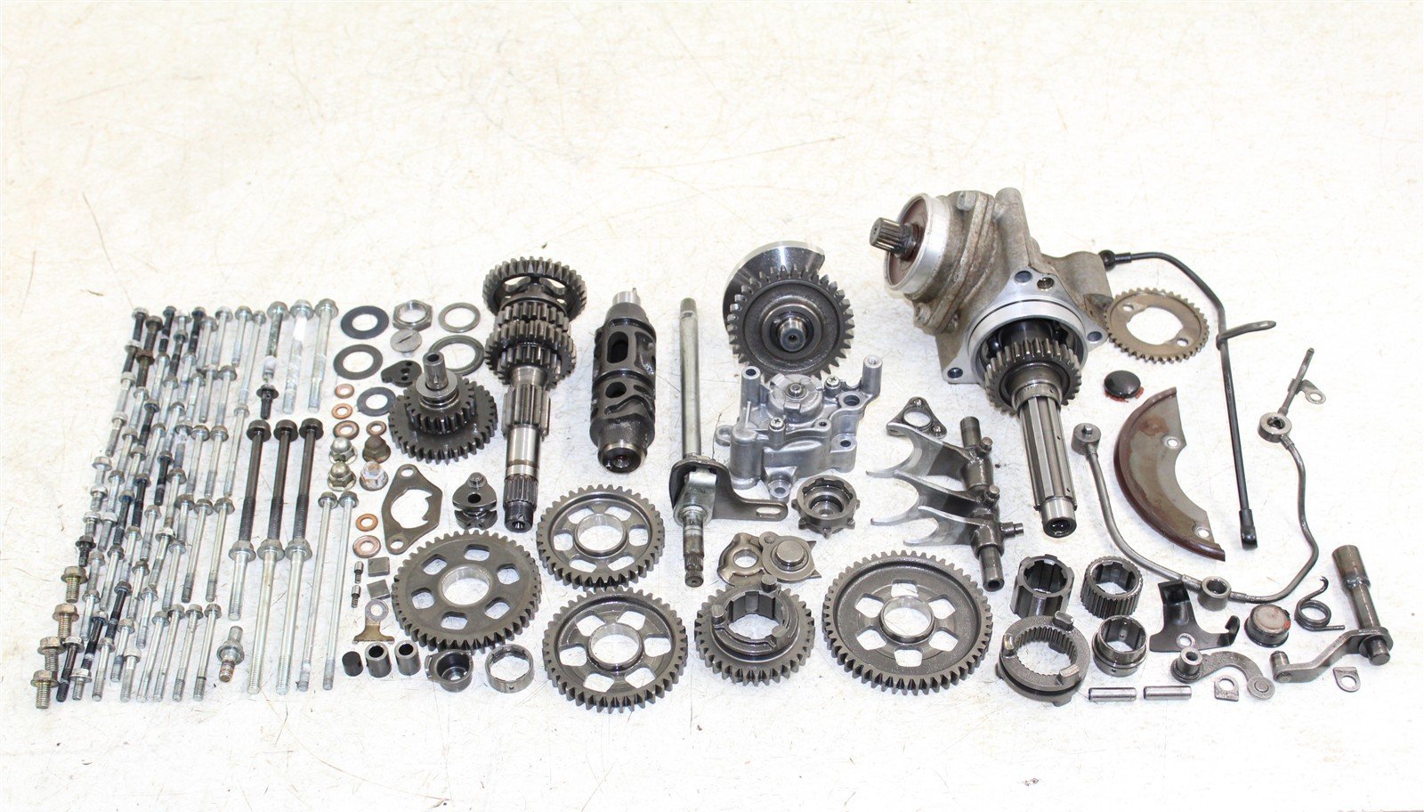 1988 Honda Fourtrax 300 4x4 Transmission Gears Shift Shaft Forks Drum 11113