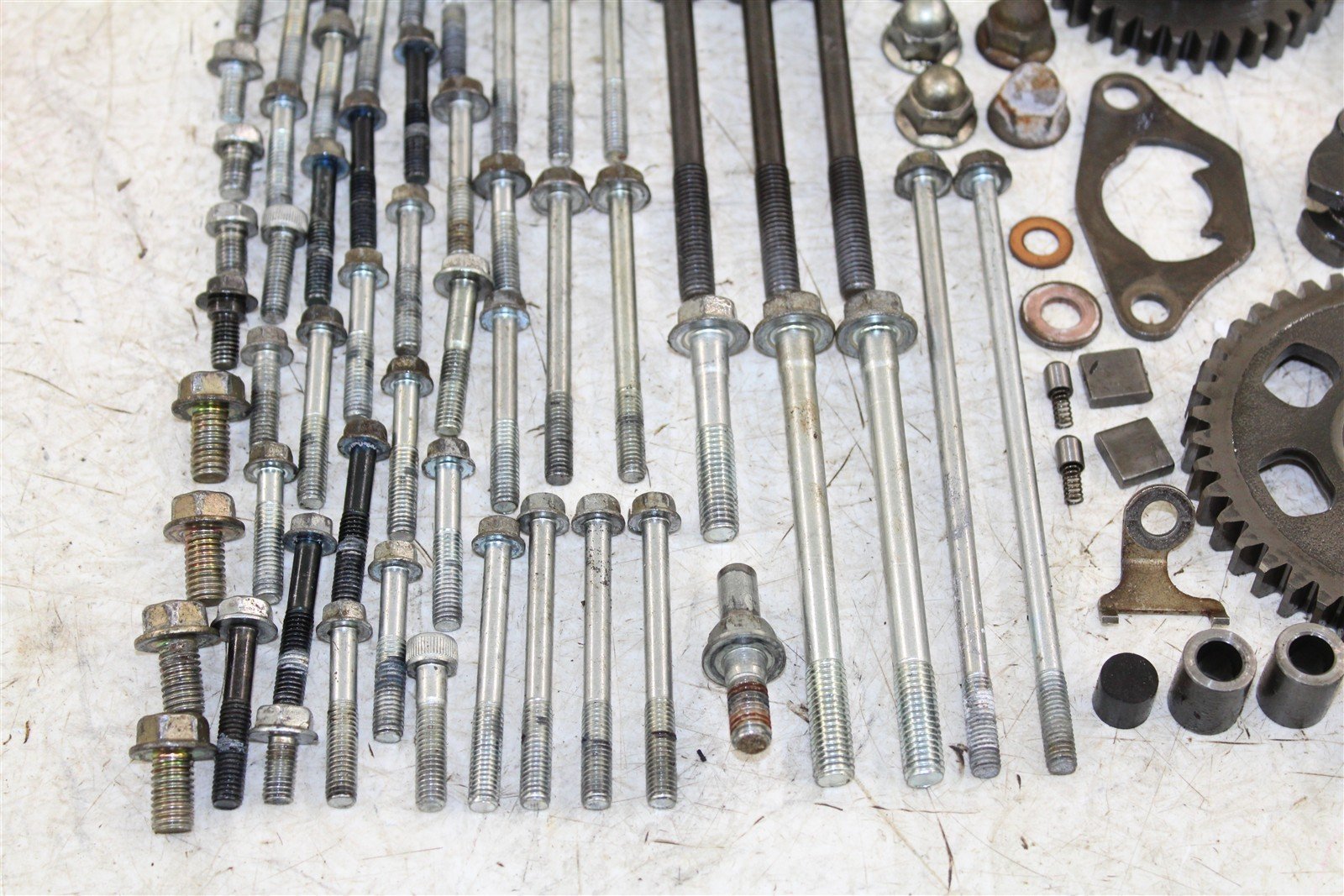 1988 Honda Fourtrax 300 4x4 Transmission Gears Shift Shaft Forks Drum 11113