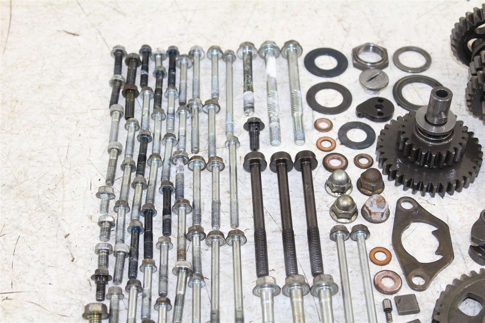 1988 Honda Fourtrax 300 4x4 Transmission Gears Shift Shaft Forks Drum 11113
