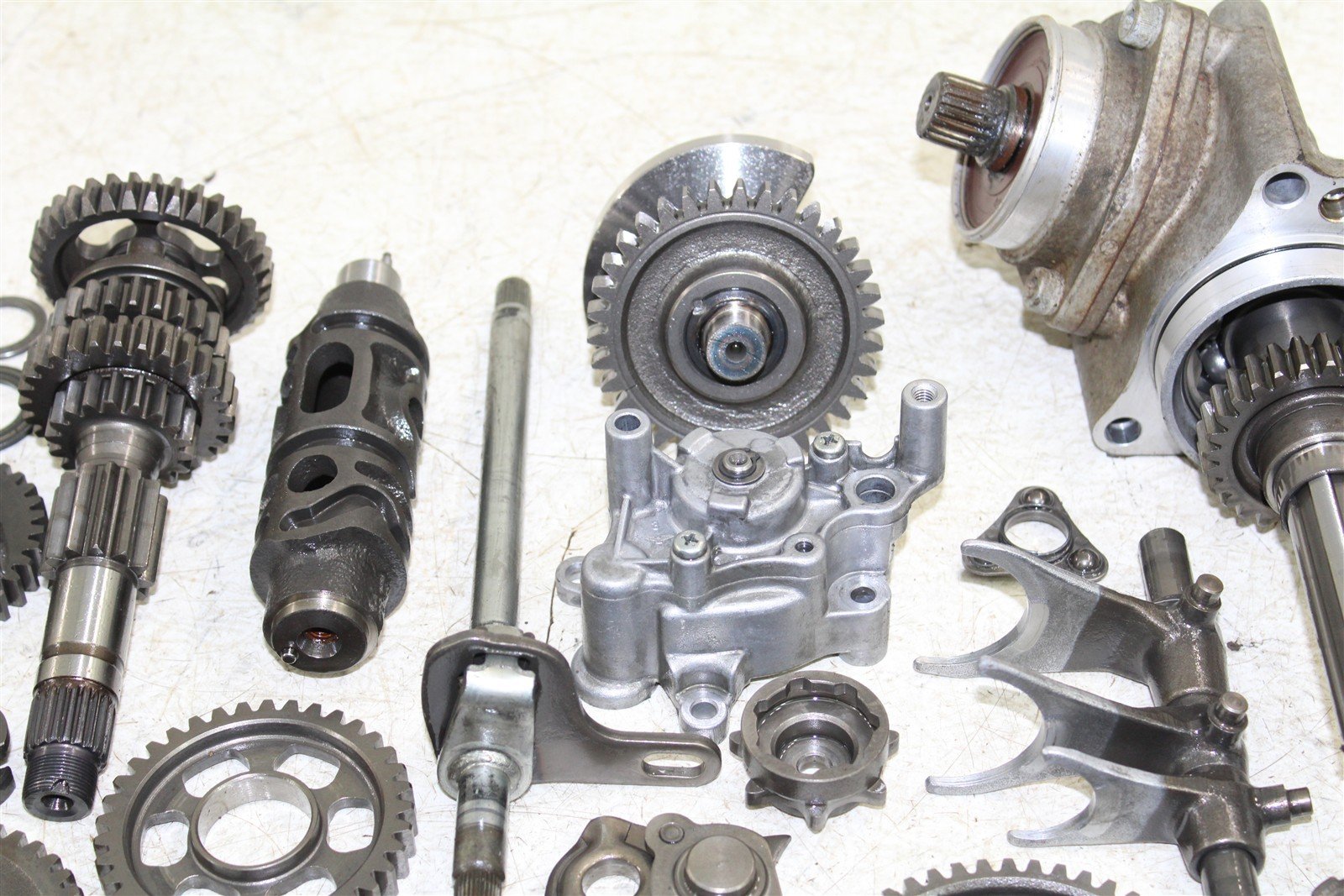 1988 Honda Fourtrax 300 4x4 Transmission Gears Shift Shaft Forks Drum 11113