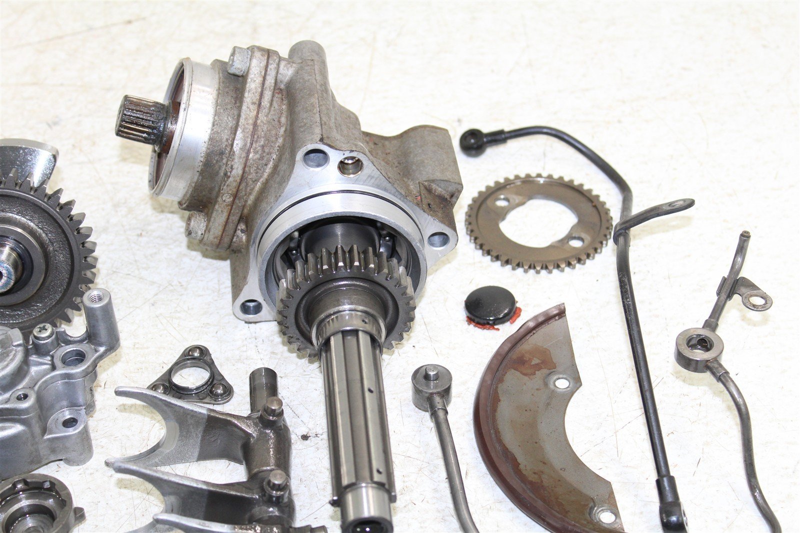 1988 Honda Fourtrax 300 4x4 Transmission Gears Shift Shaft Forks Drum 11113