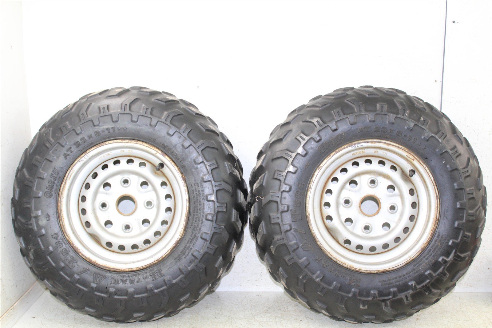 1988 Honda Fourtrax 300 4x4 Front Wheel Set Rims 11113