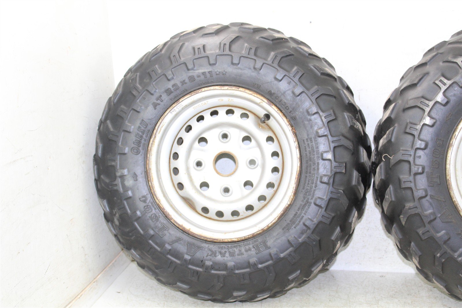 1988 Honda Fourtrax 300 4x4 Front Wheel Set Rims 11113