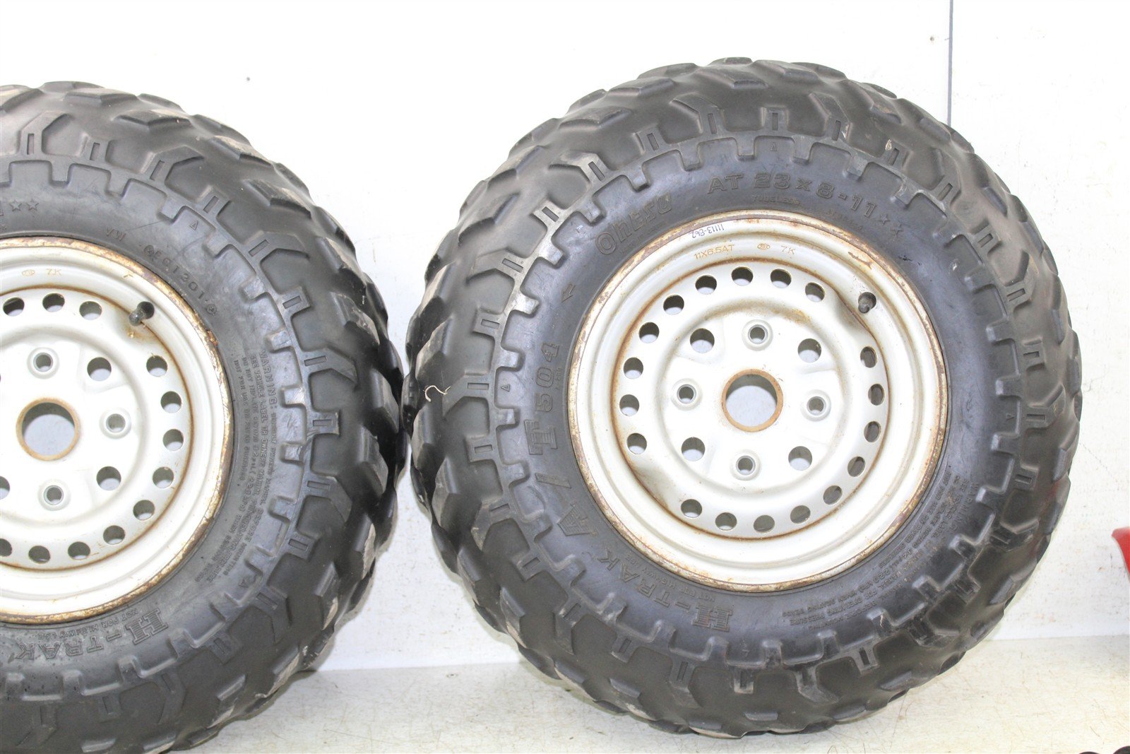 1988 Honda Fourtrax 300 4x4 Front Wheel Set Rims 11113