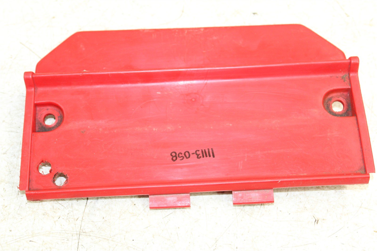 1988 Honda Fourtrax 300 4x4 Plastic Battery Cover Panel 11113
