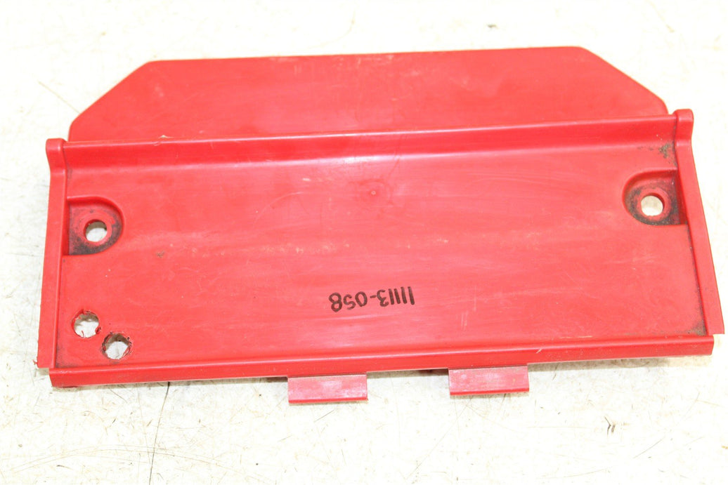 1988 Honda Fourtrax 300 4x4 Plastic Battery Cover Panel 11113