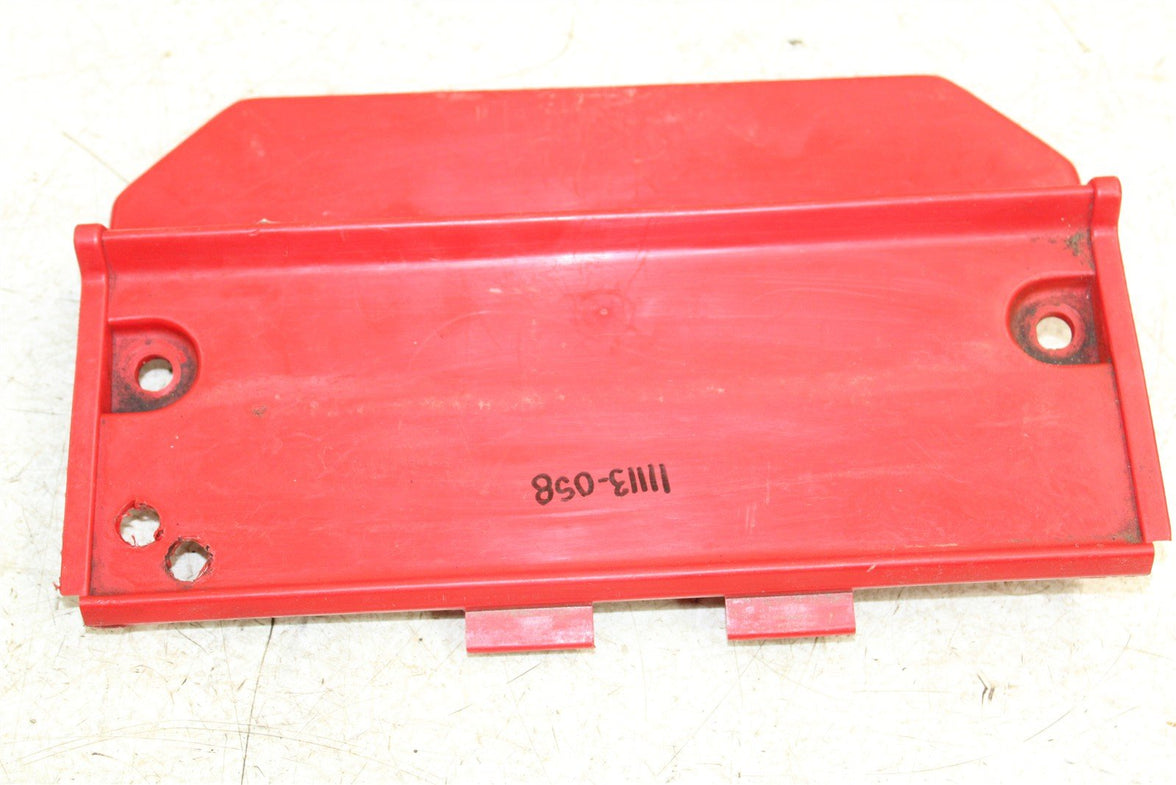 1988 Honda Fourtrax 300 4x4 Plastic Battery Cover Panel 11113